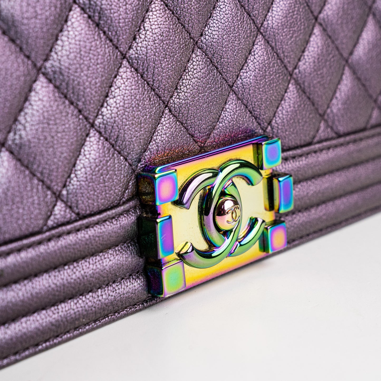 Chanel Old Medium Boy Mermaid