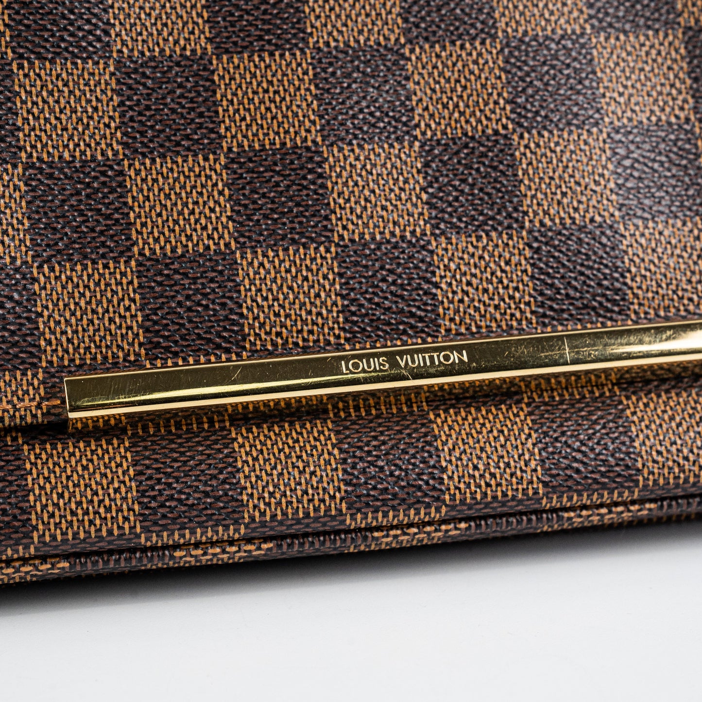 Louis Vuitton Huxton PM Damier Ebene Crossbody Bag