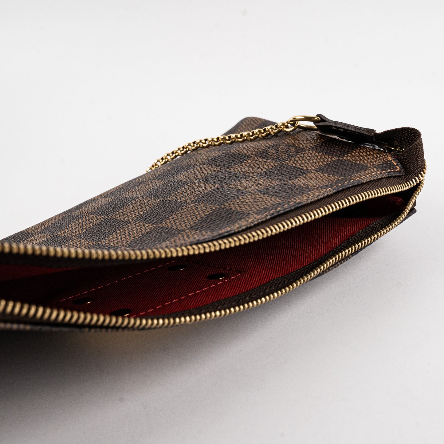 Louis Vuitton Eva Damier Ebene Clutch