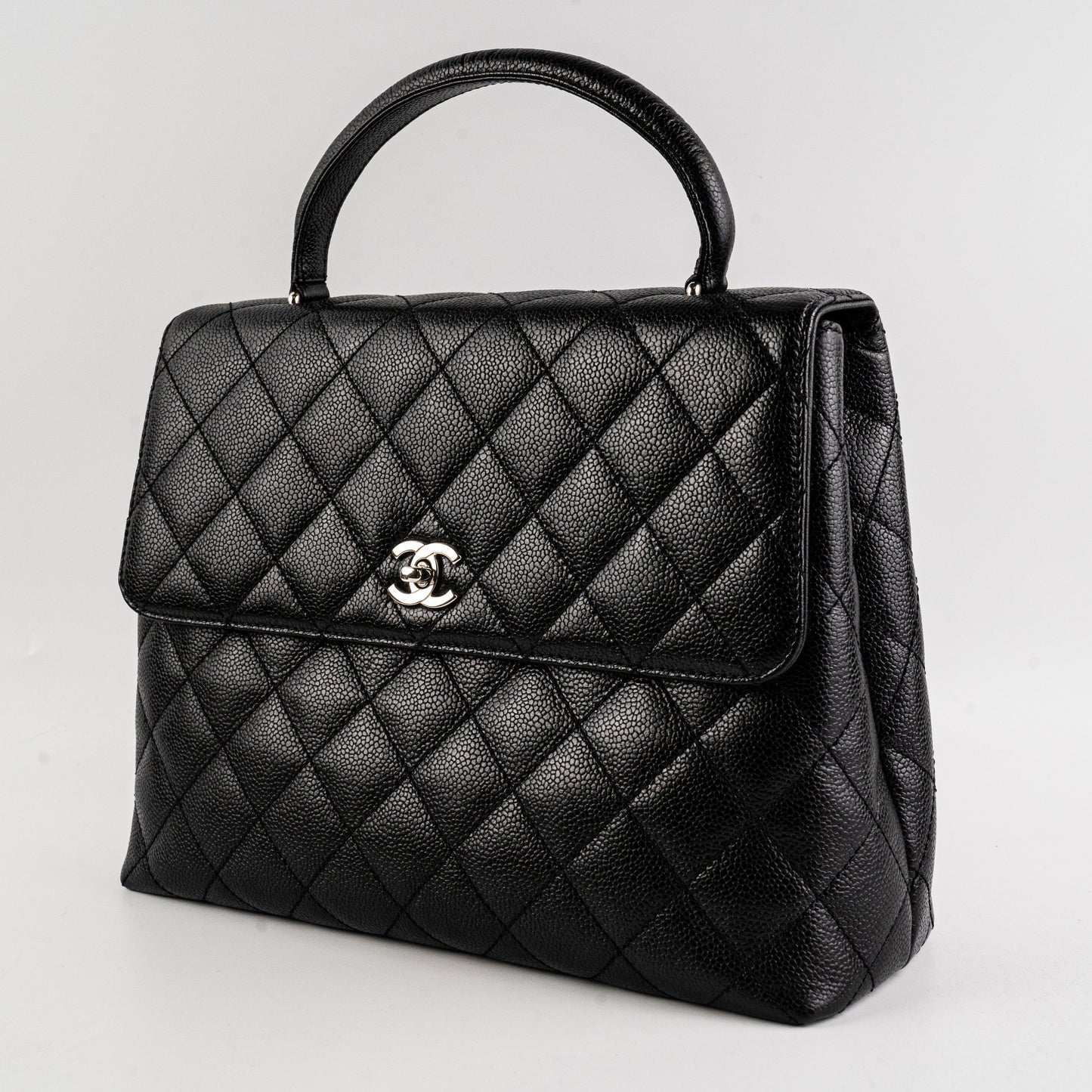 Chanel Kelly Caviar Top Handle Bag