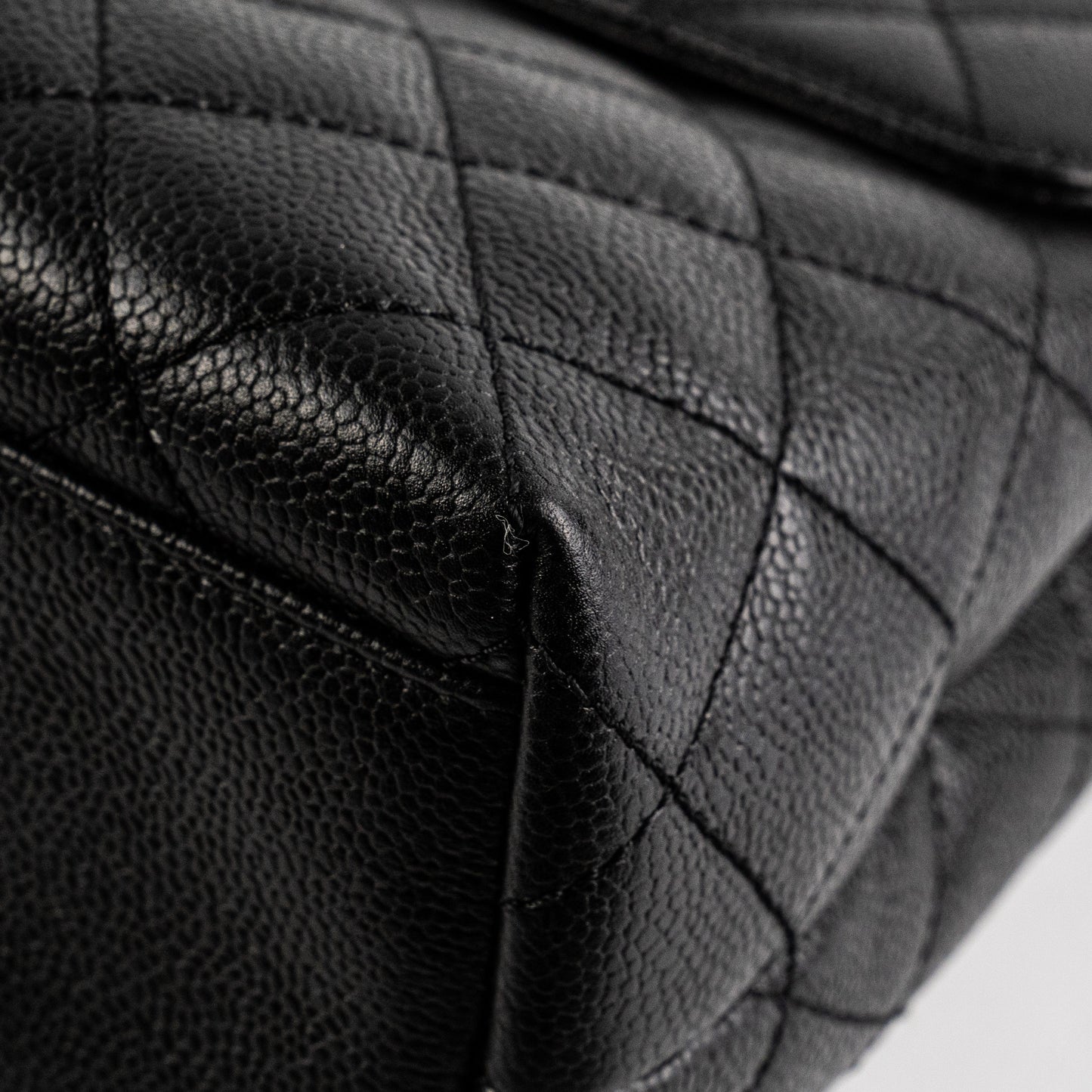 Chanel Kelly Caviar Top Handle Bag