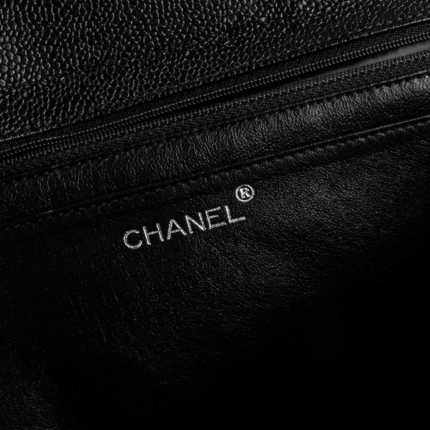 Chanel Kelly Caviar Top Handle Bag