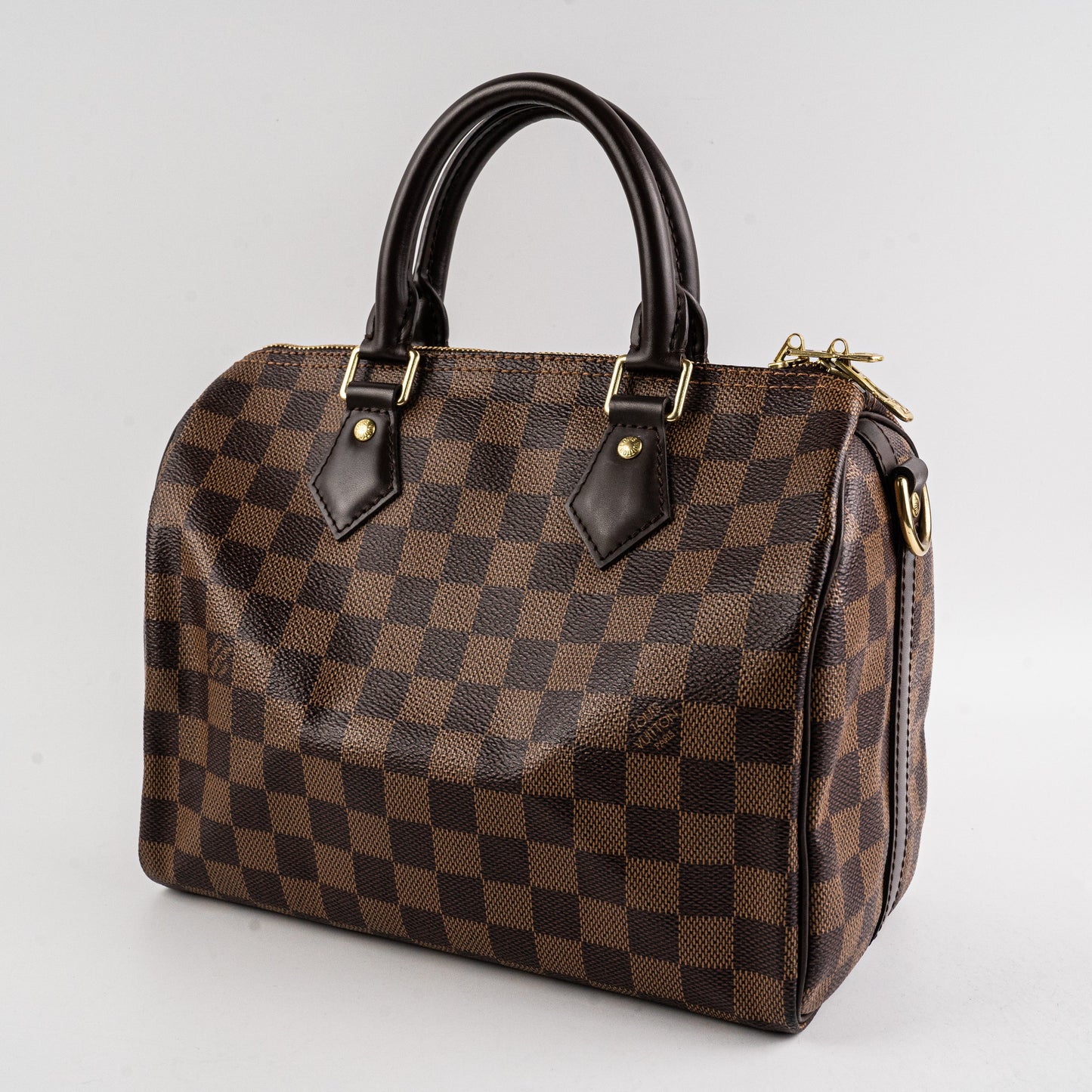 Louis Vuitton  25 Bandouliere Damier Ebene Bag