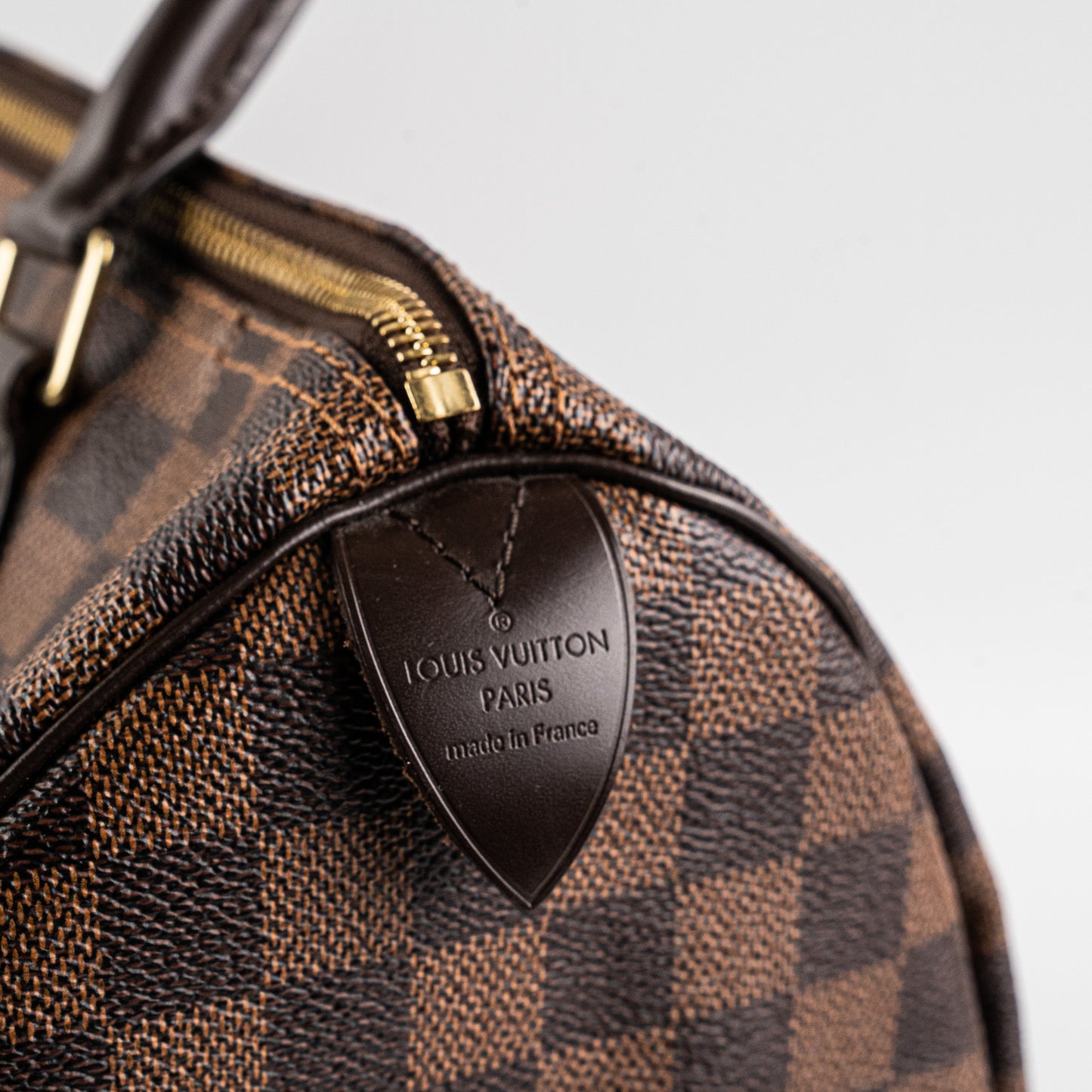 Louis Vuitton  30 Damier Ebene Bag