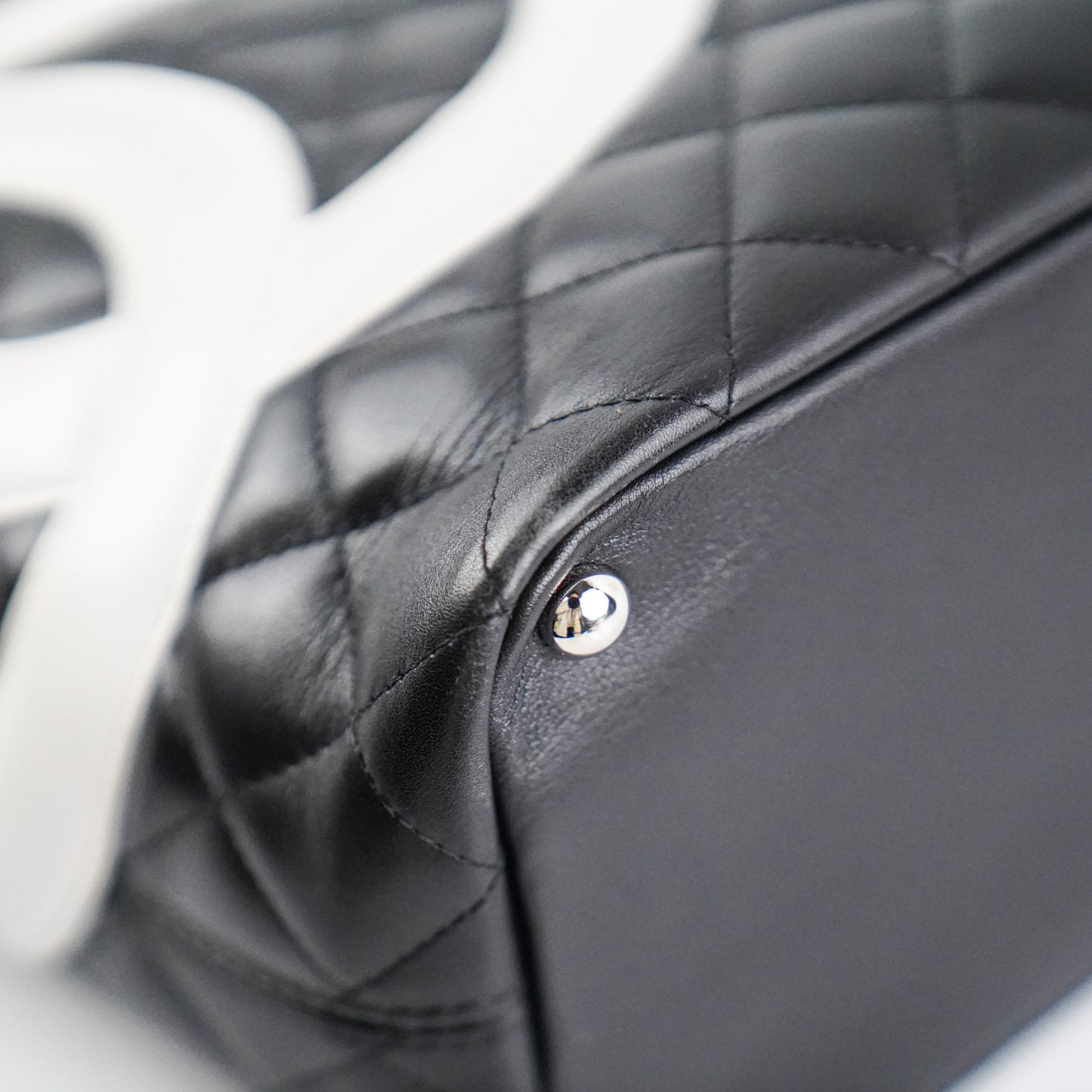 Chanel Rue Cambon Tote Black Lambskin