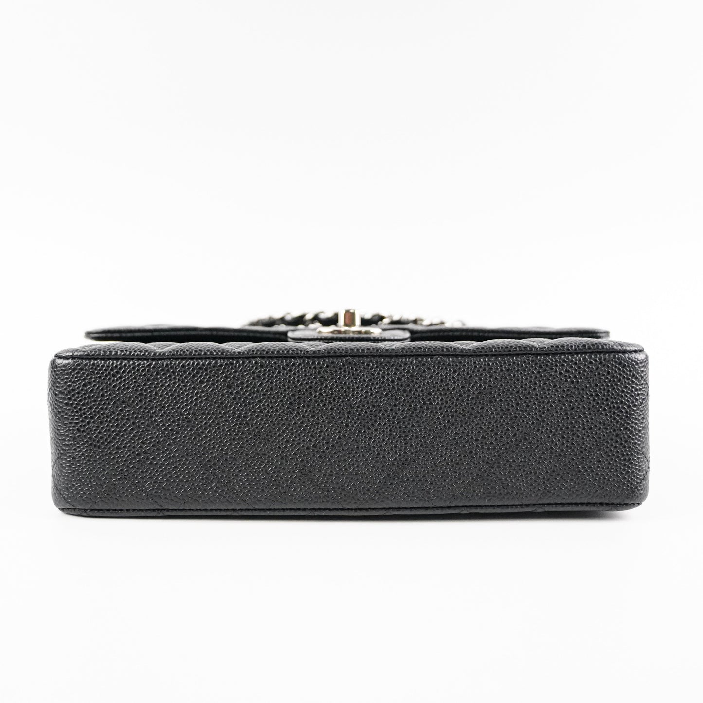 Chanel Medium/Large Double Classic Flap Caviar Black