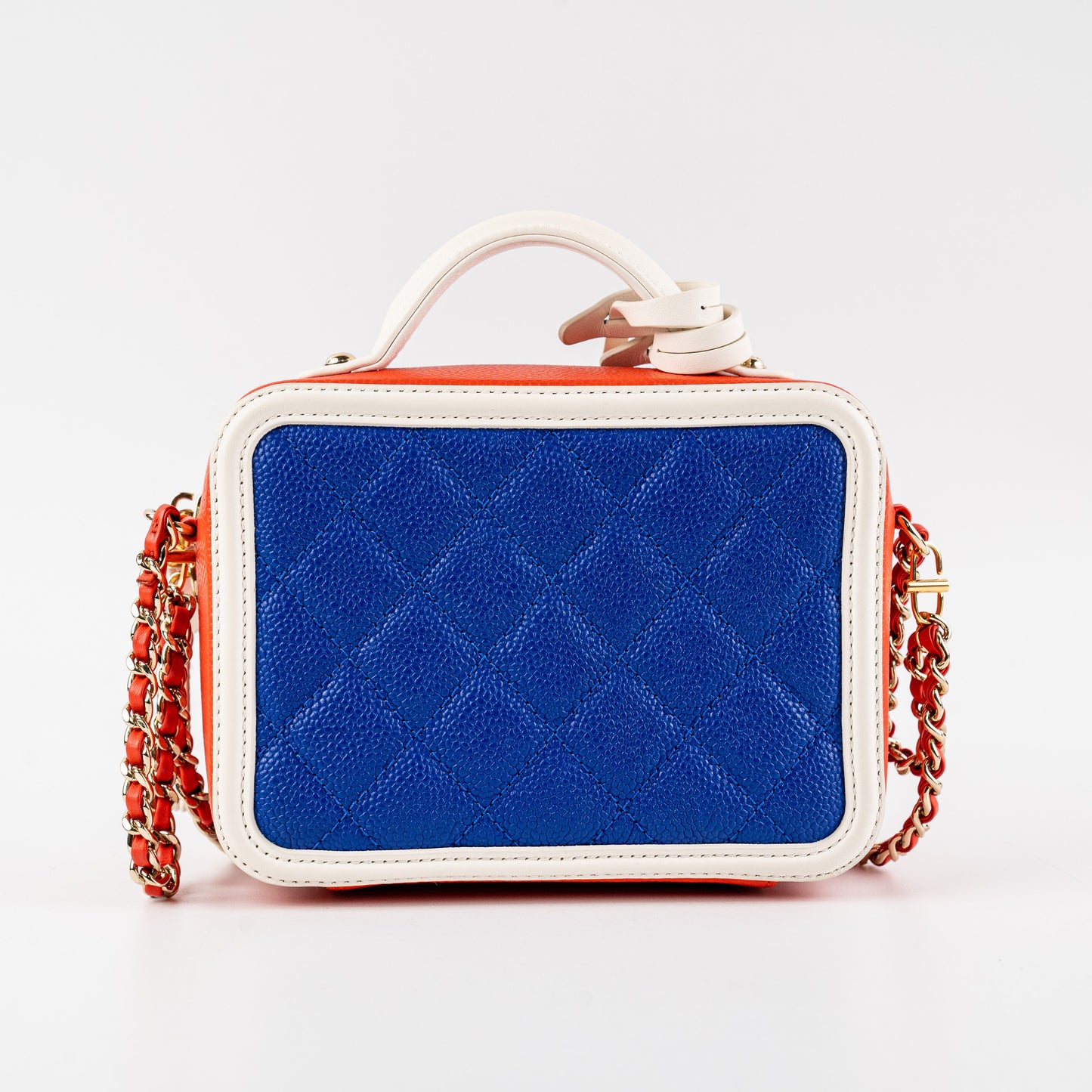 Chanel Filigree Small Tri Colour Crossbody Bag