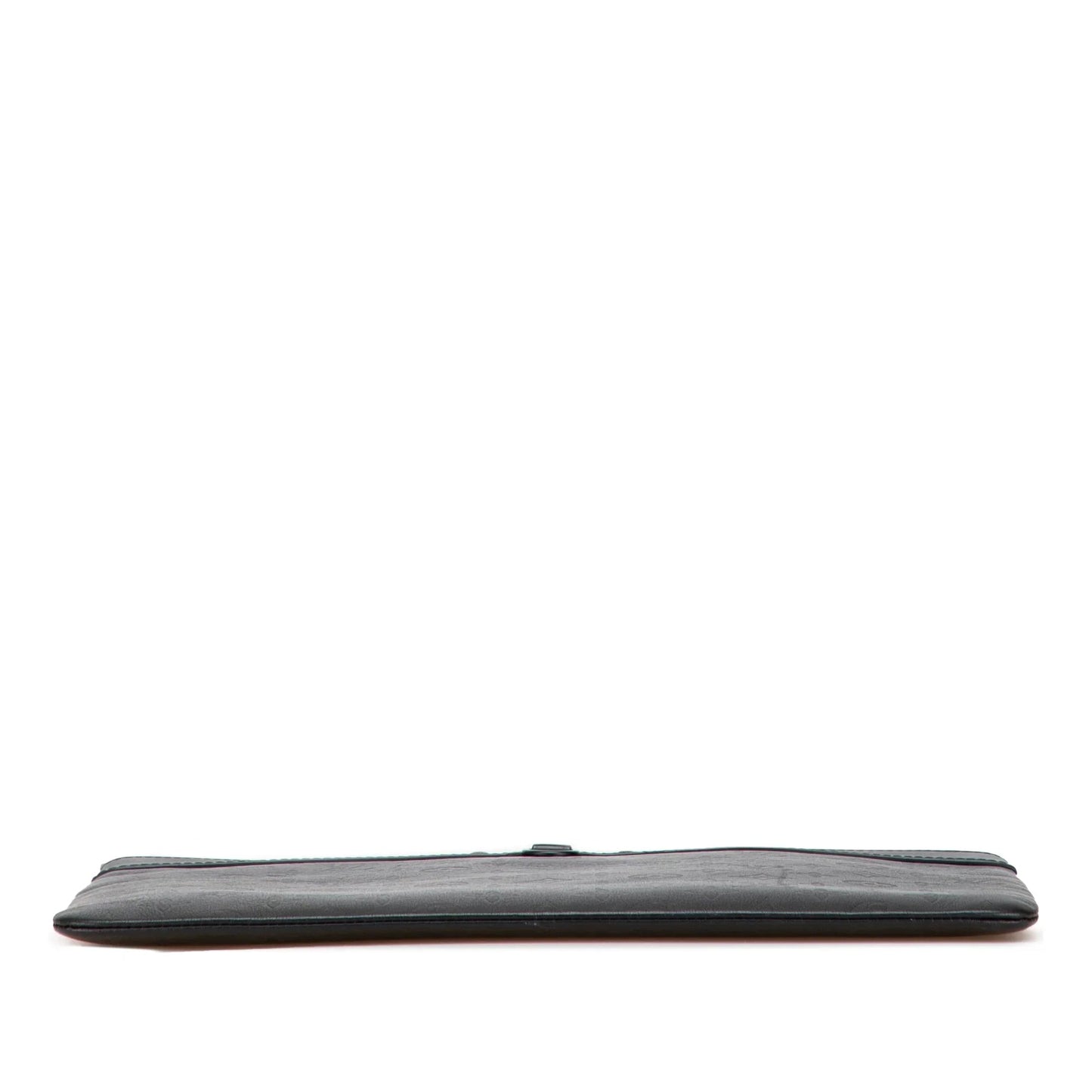Black Louis Vuitton Monogram Shadow Discovery Pochette Clutch Bag