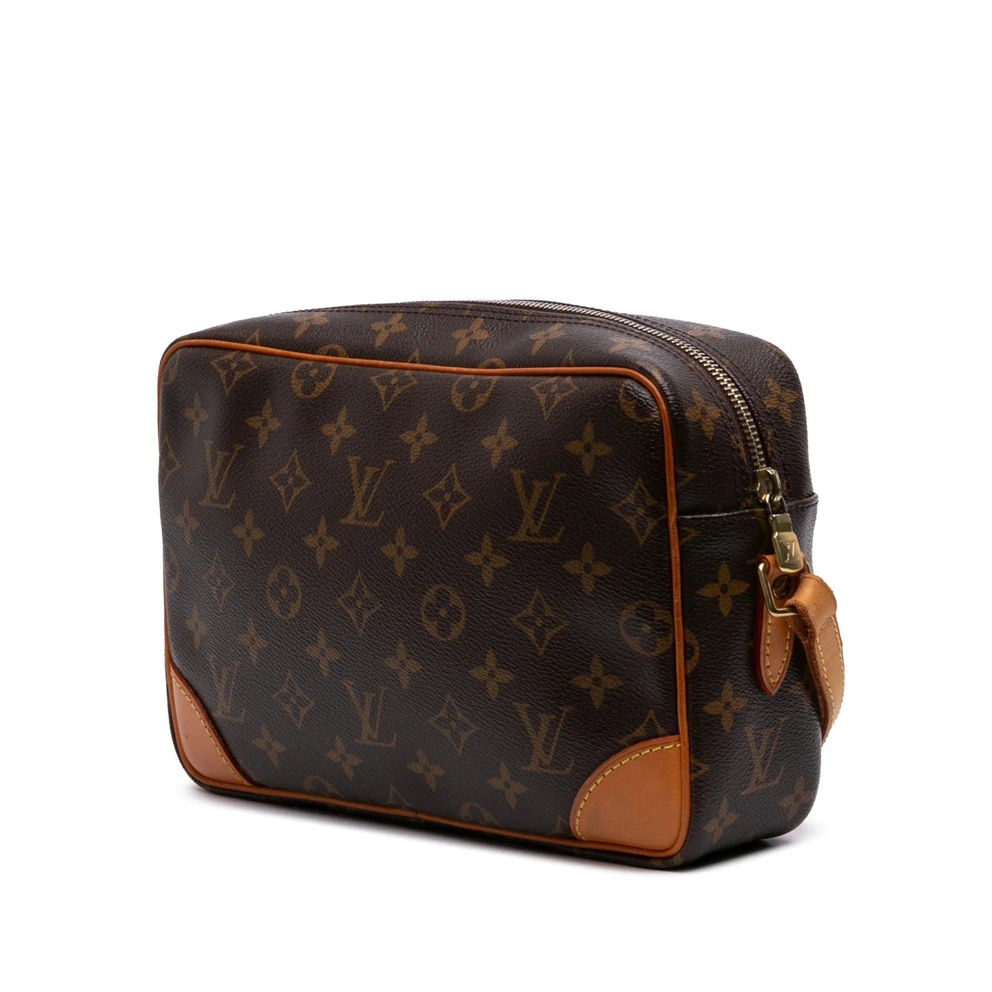 Brown Louis Vuitton Monogram Trocadero 27 Crossbody Bag