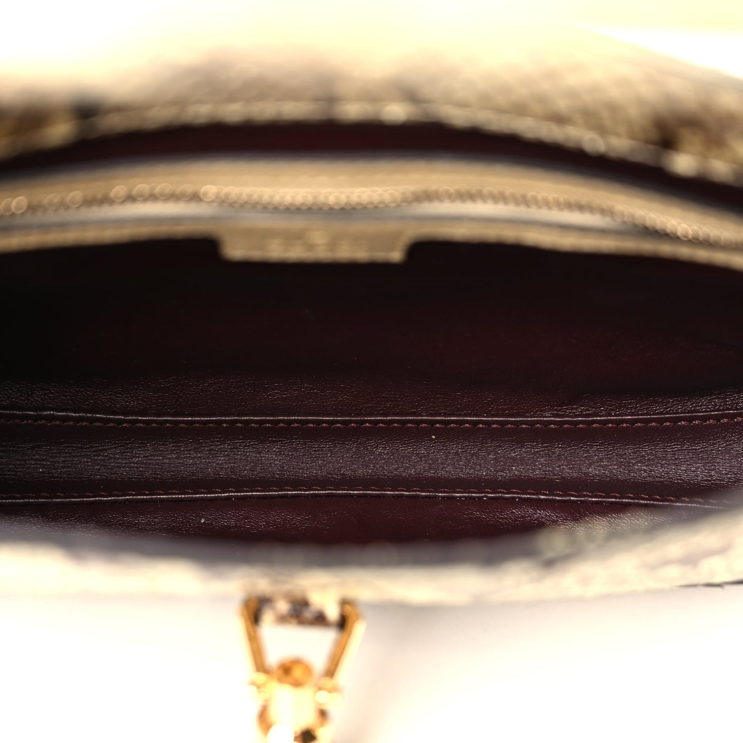 Gucci Snakeskin Small Jackie 1961 Hobo Beige
