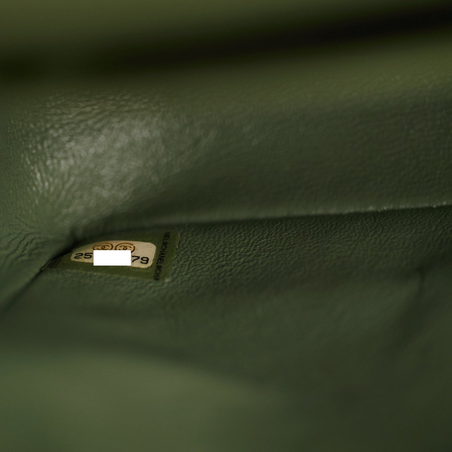 ITEM 30 - Chanel Classic Small Double Flap Iridescent Green 18C