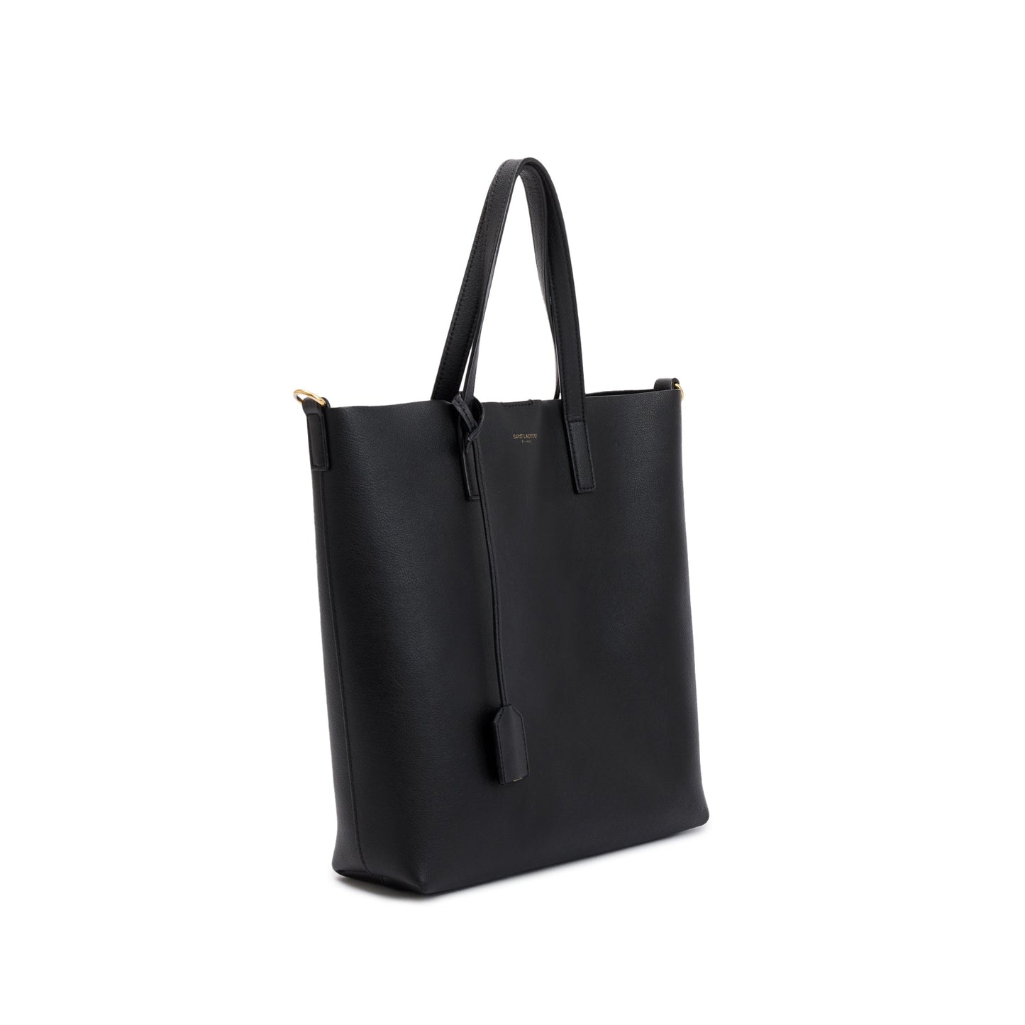 Saint Laurent 2020 Black Calfskin Leather Toy Shopping Tote