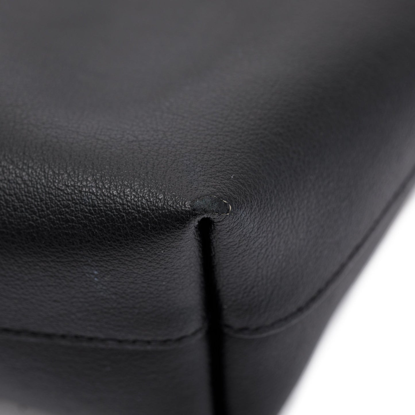 Saint Laurent 2020 Black Calfskin Leather Toy Shopping Tote