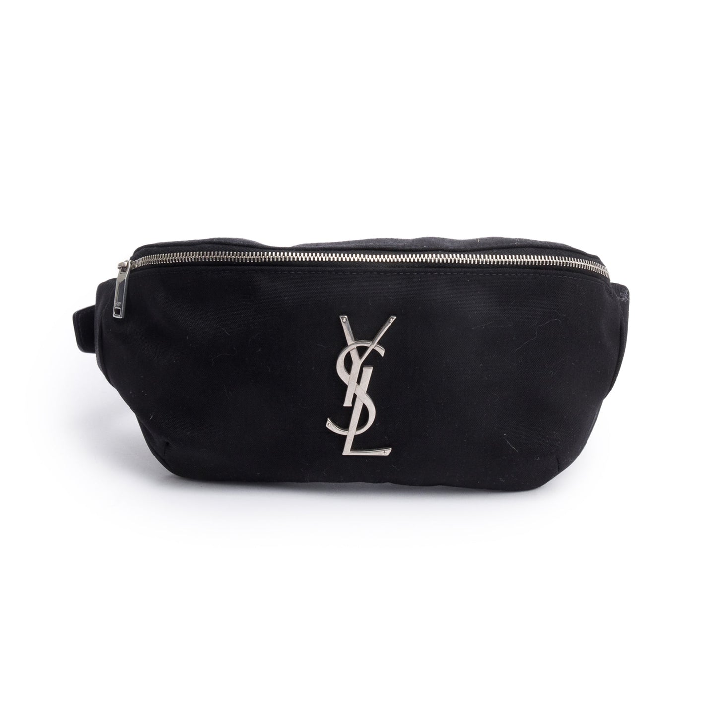 Saint Laurent 2020 Black Canvas Classic Crossbody Belt Bag Bag