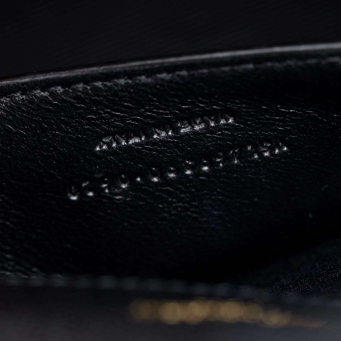 Saint Laurent 2020 Black Grain De Poudre Leather Small Kate Bag
