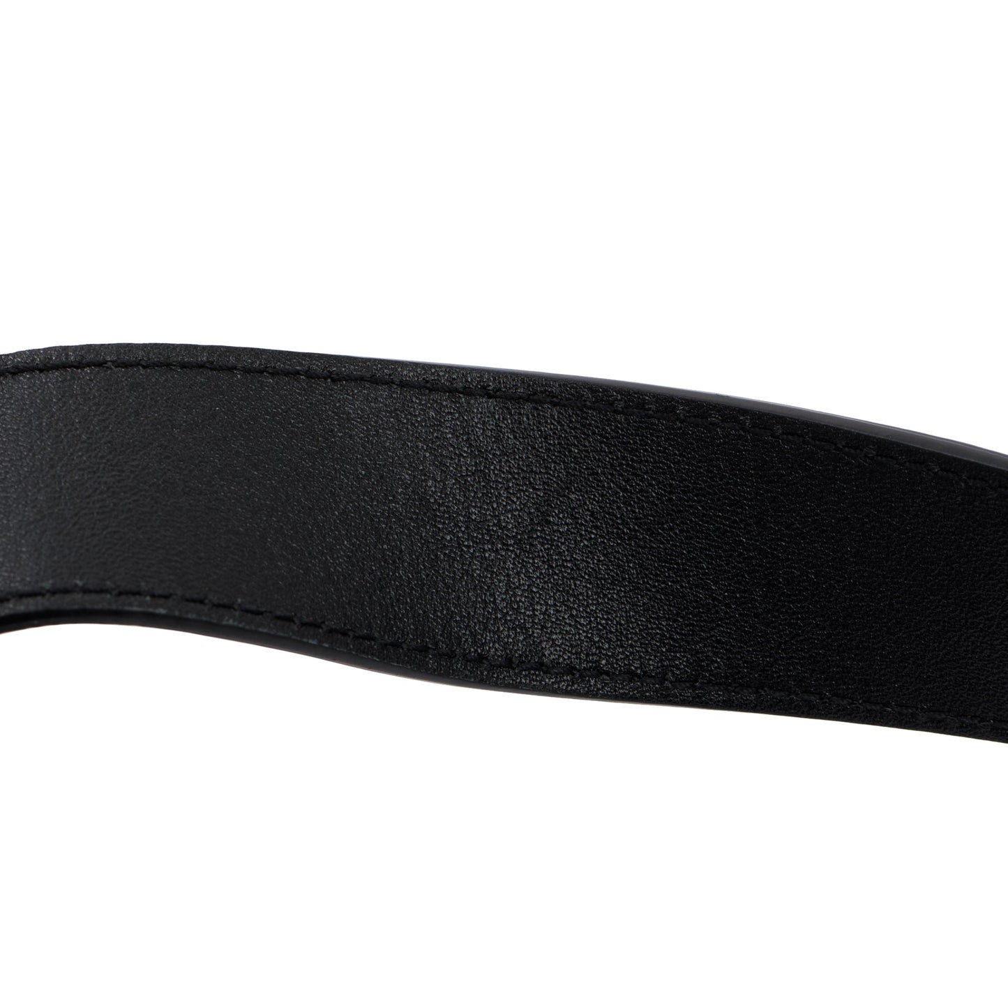 Saint Laurent 2020 Black Lambskin Cassandre Classic Crossbody Belt Bag