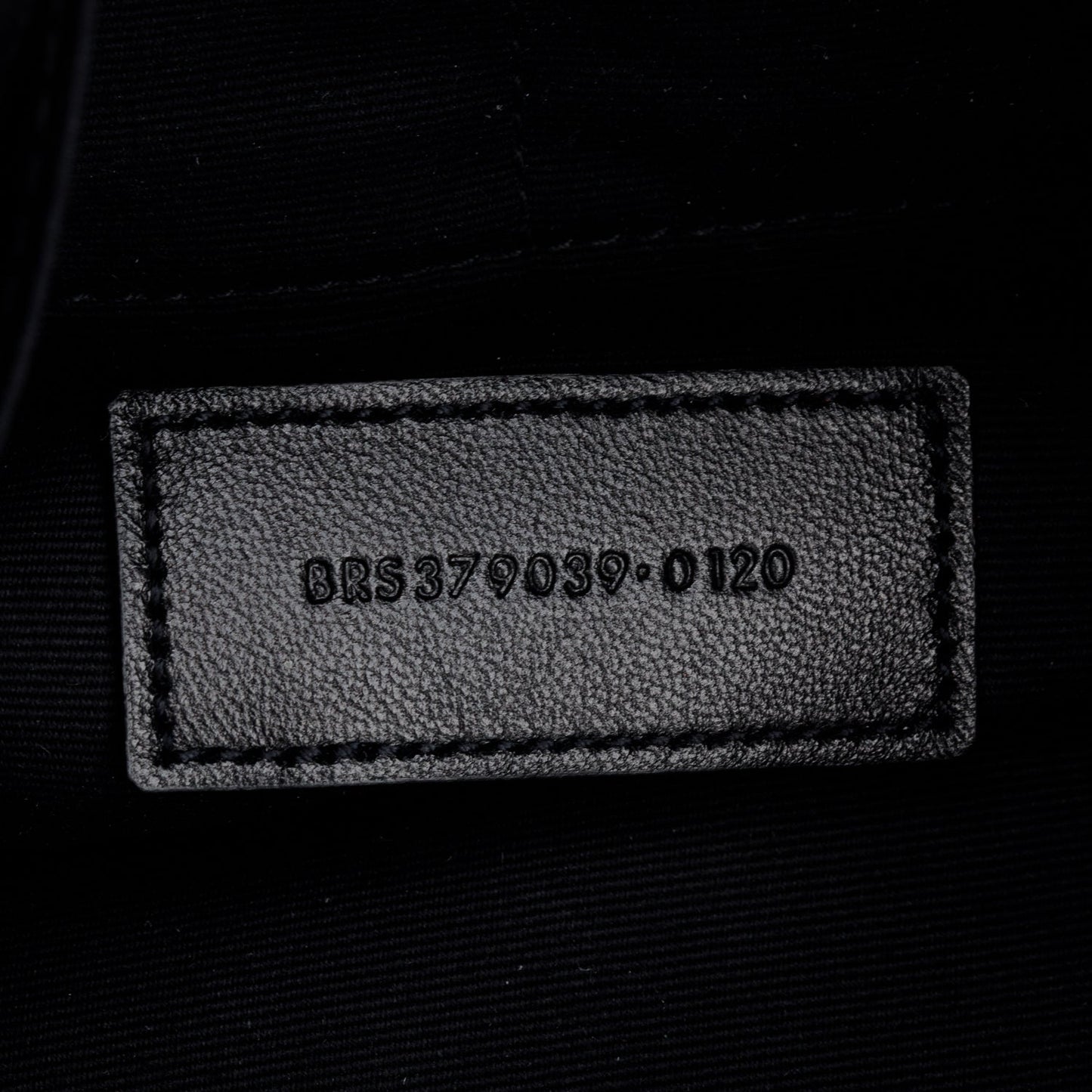 Saint Laurent 2020 Black Leather Cassandre Matelasse A5 Pouch