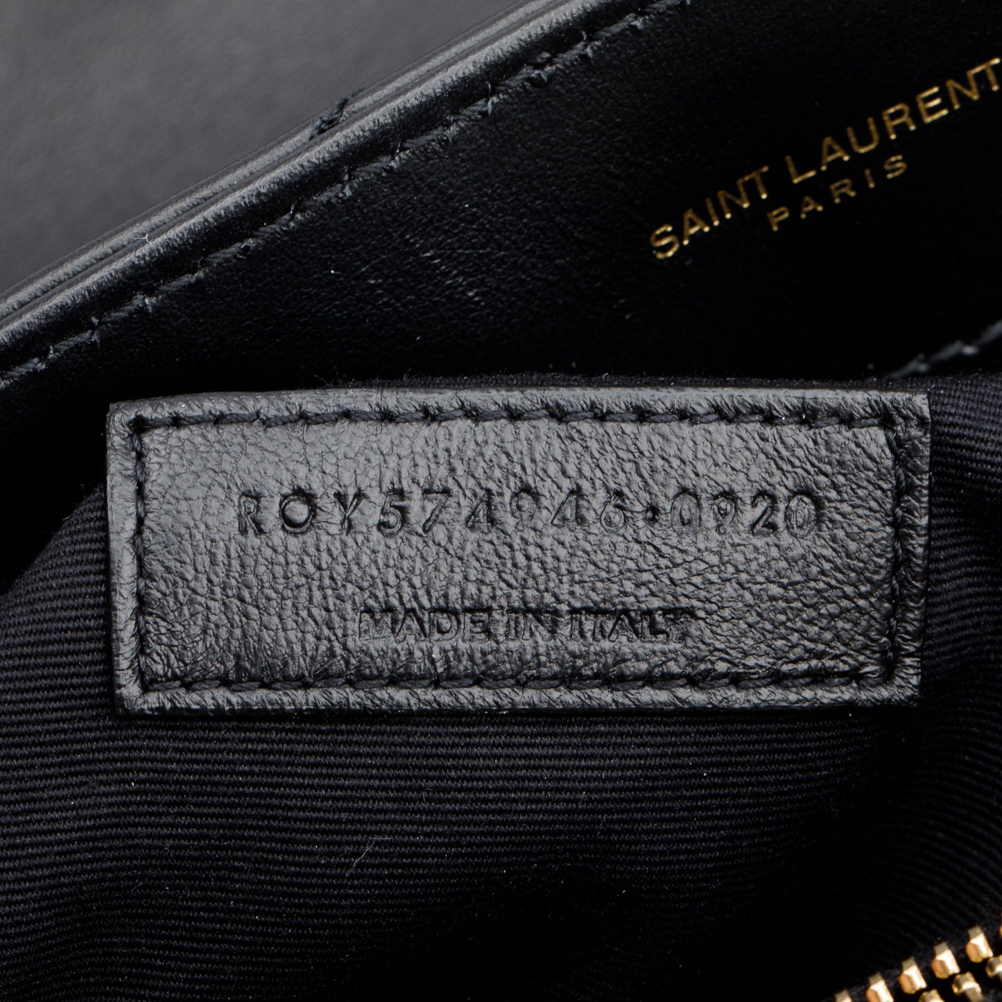 Saint Laurent 2020 Black Quilted Leather Medium Loulou Monogram Shoulder Bag