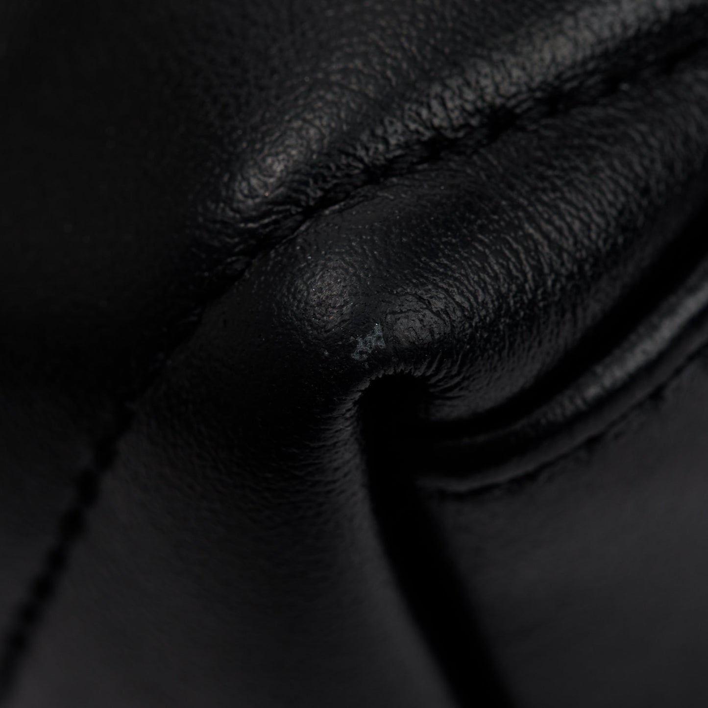 Saint Laurent 2020 Black Quilted Leather Small LouLou Chain Shoulder Bag