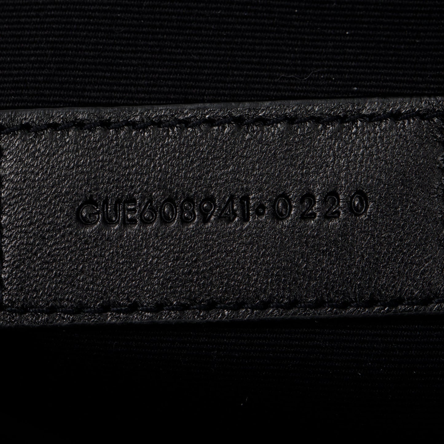 Saint Laurent 2020 Black Quilted Mini Becky Double Zip Bag