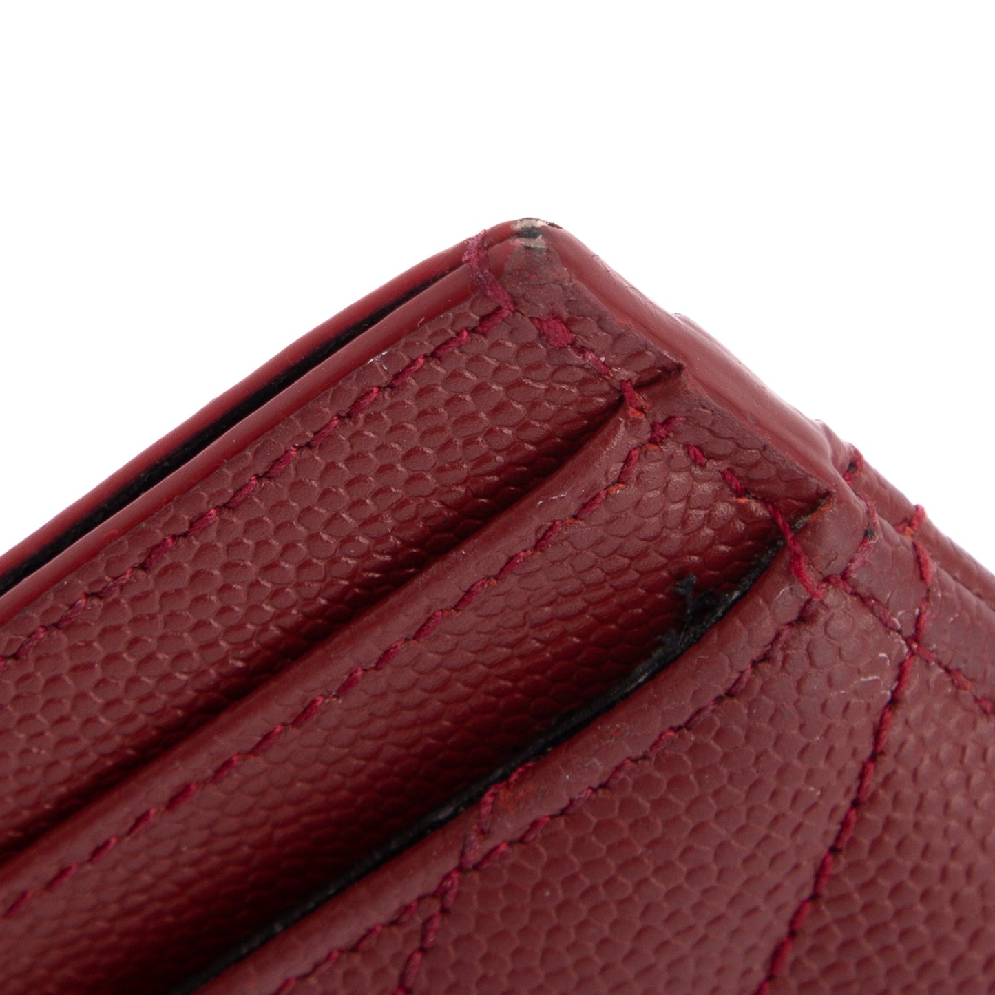 Saint Laurent 2020 Cassandre Matelasse Card Case