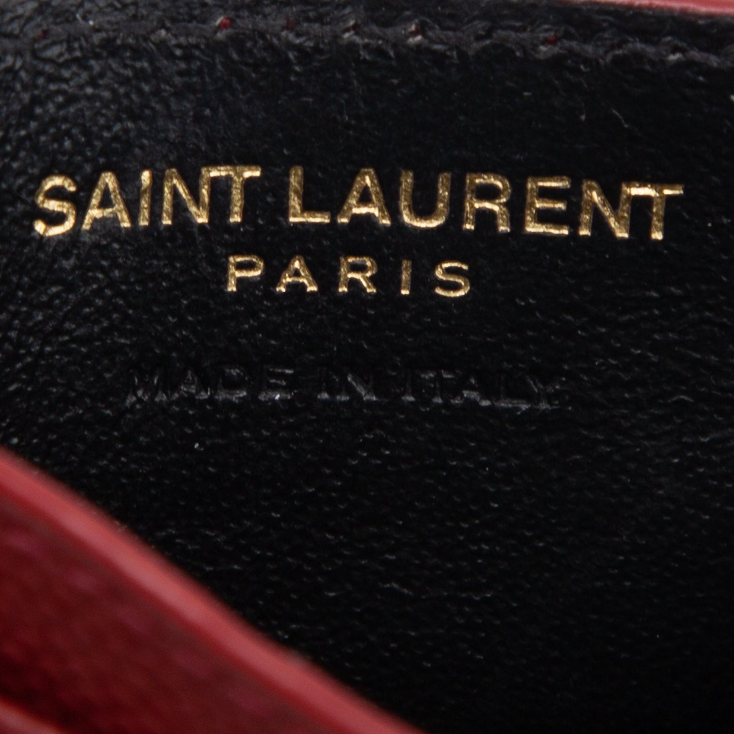 Saint Laurent 2020 Cassandre Matelasse Card Case