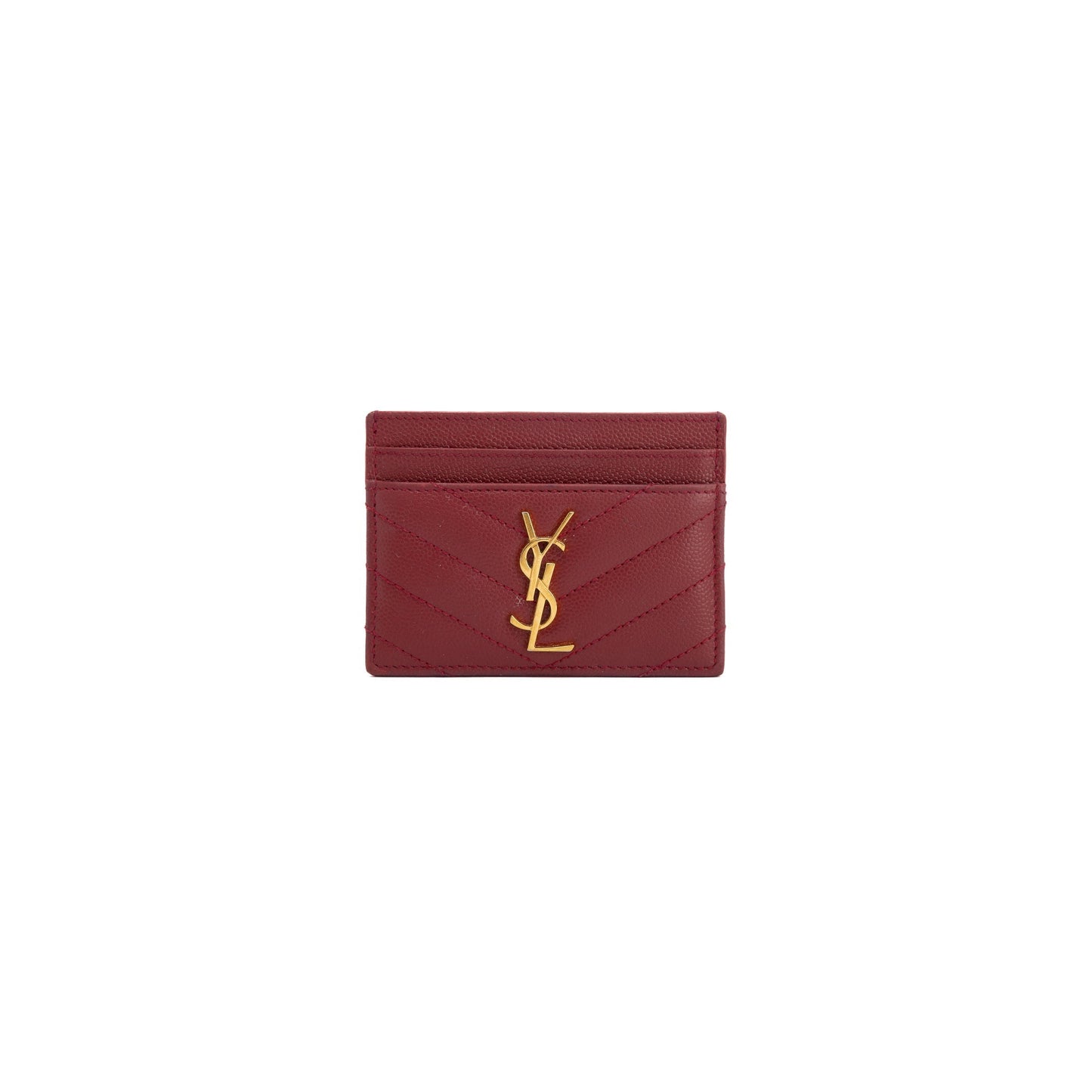 Saint Laurent 2020 Cassandre Matelasse Card Case