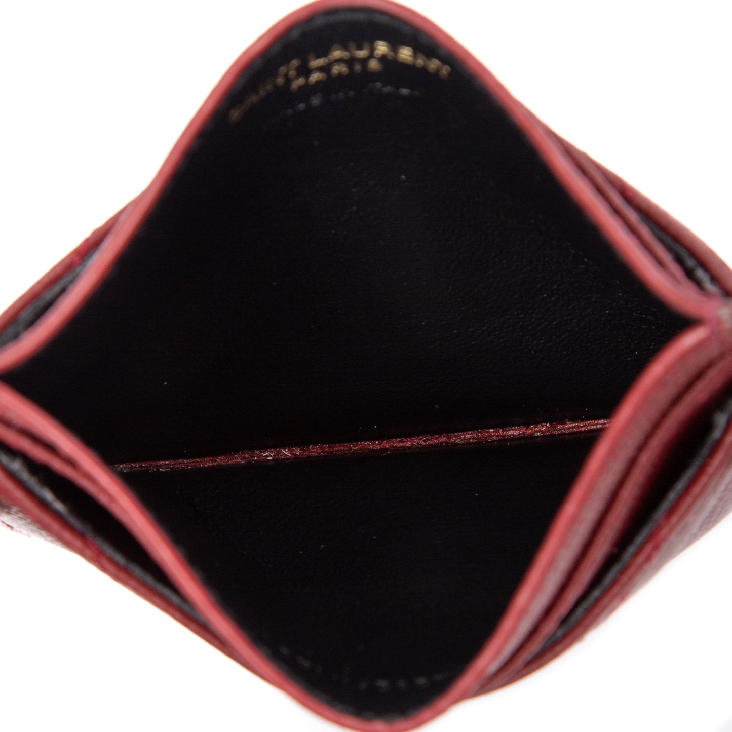 Saint Laurent 2020 Cassandre Matelasse Card Case