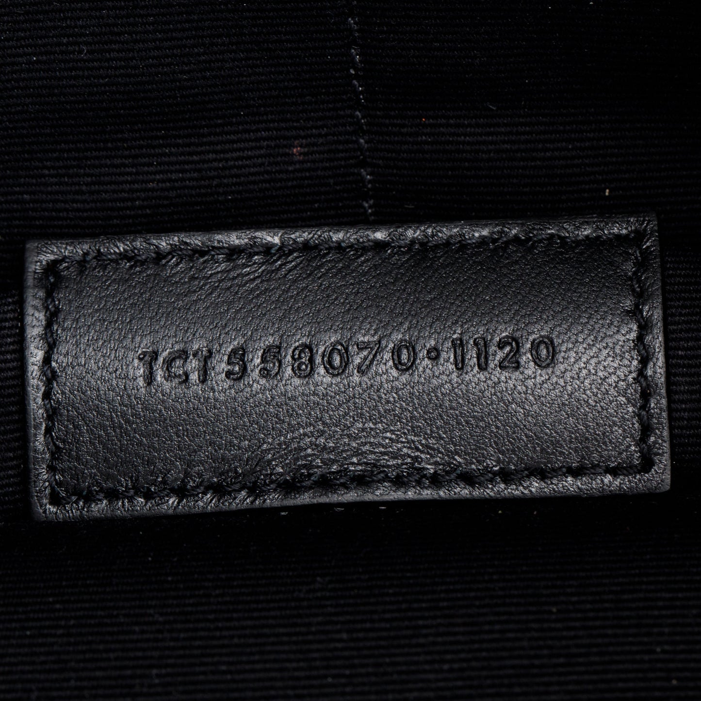 Saint Laurent 2020 Grey Crocodile Embossed Leather Cassandre Tablet Pouch