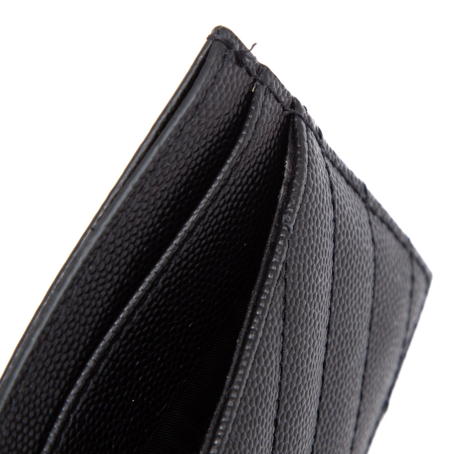 Saint Laurent 2020 Monogram Leather Card Holder