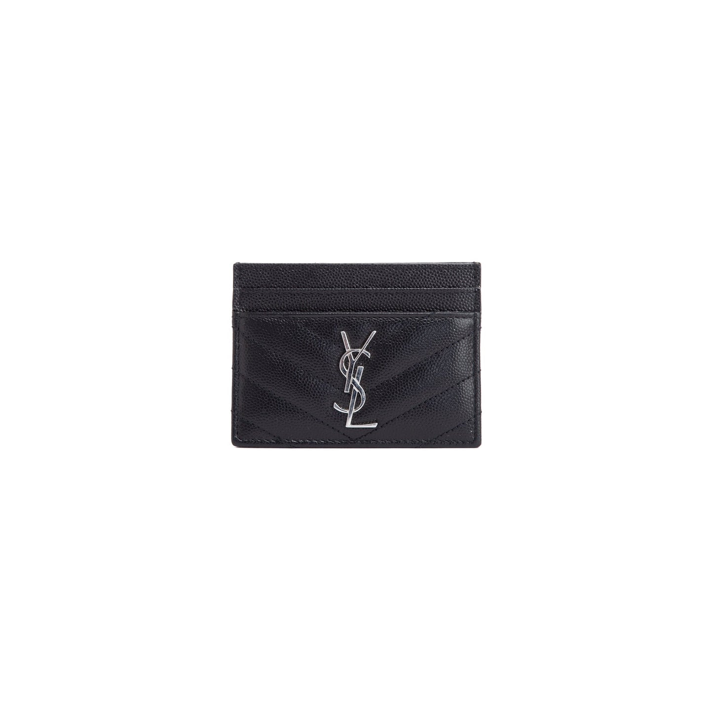 Saint Laurent 2020 Monogram Leather Card Holder