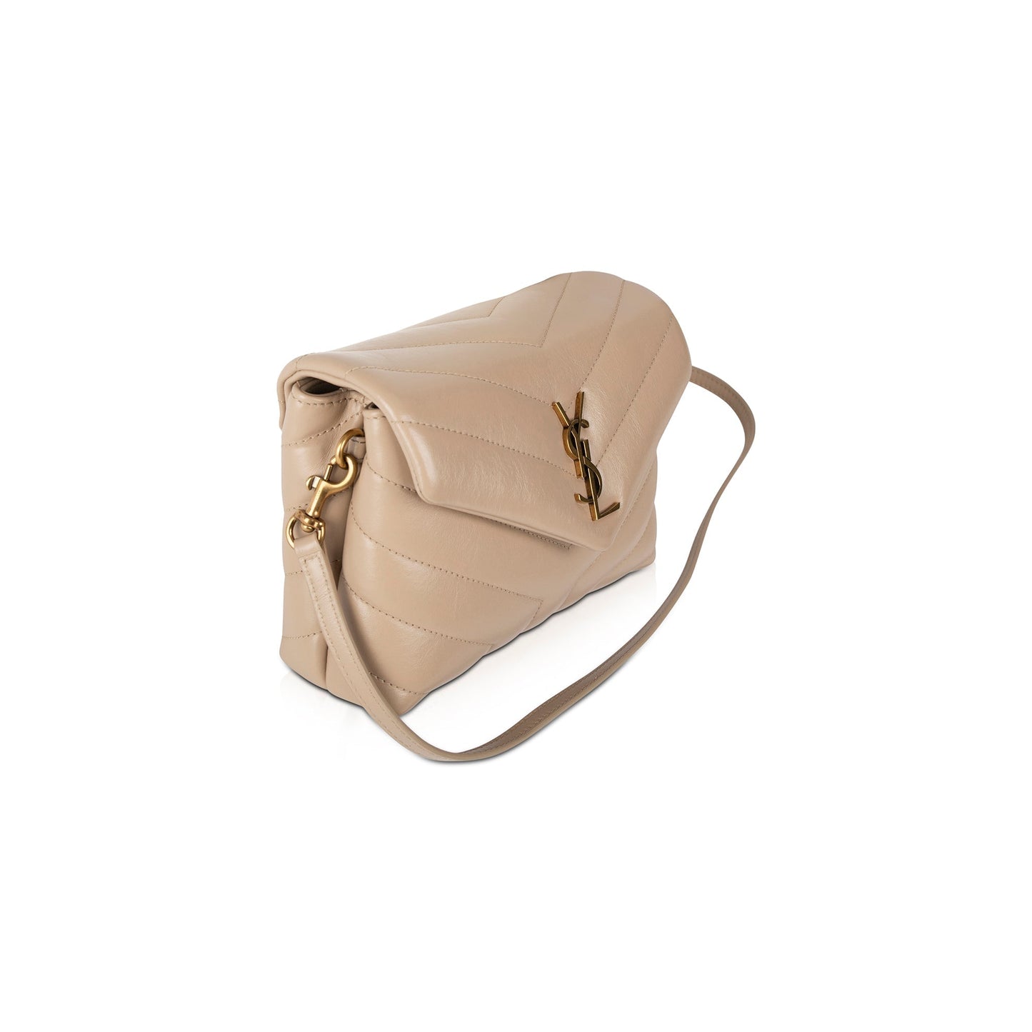 Saint Laurent 2020 Monogram Matelasse Toy Loulou Crossbody Bag