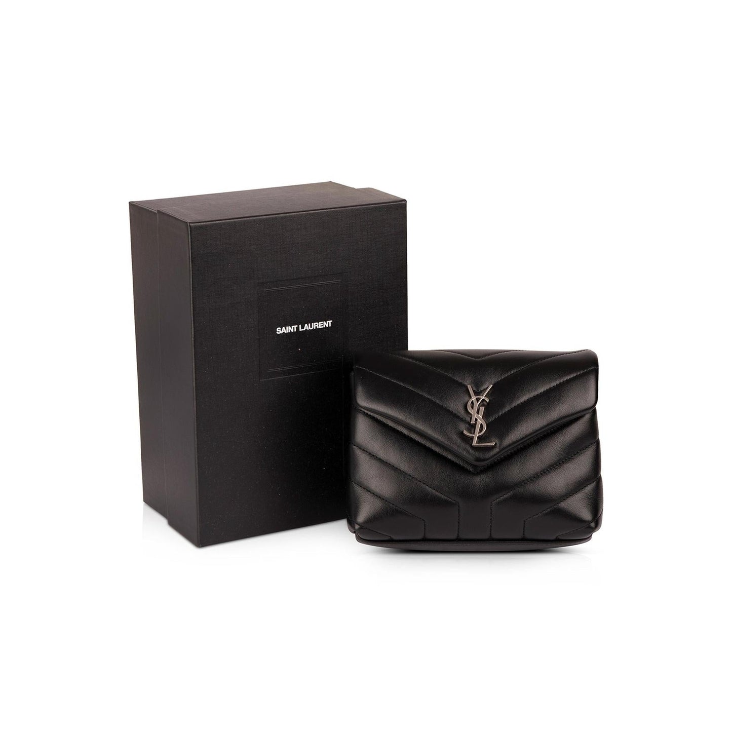 Saint Laurent 2020 Monogram Matelasse Toy Loulou Crossbody Bag
