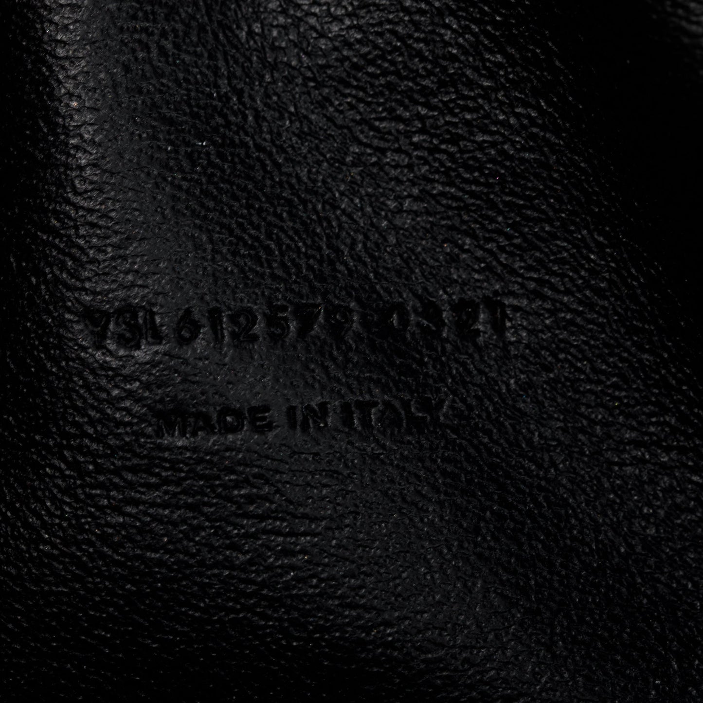 Saint Laurent 2021 Black Quilted Leather Mini Lou Camera Bag