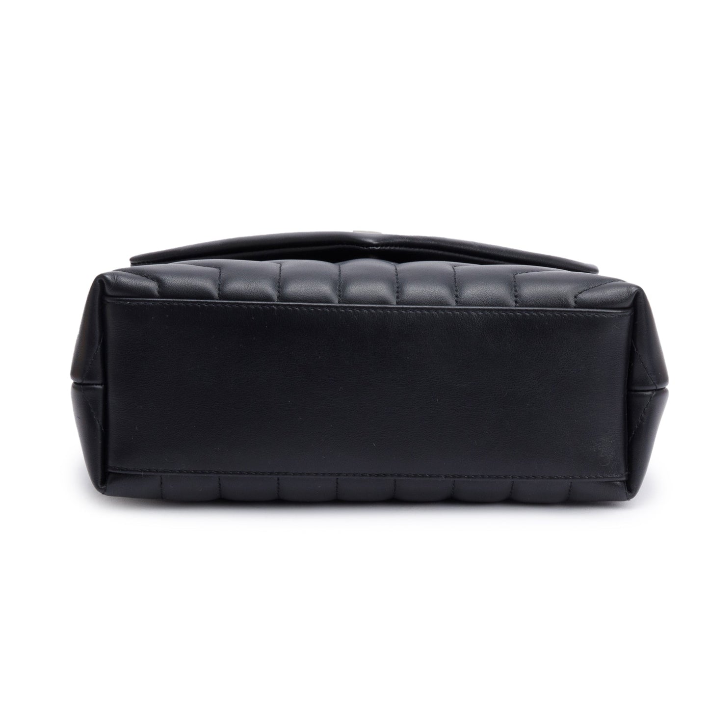 Saint Laurent 2021 Black Quilted Leather Small Loulou Shoulder Bag