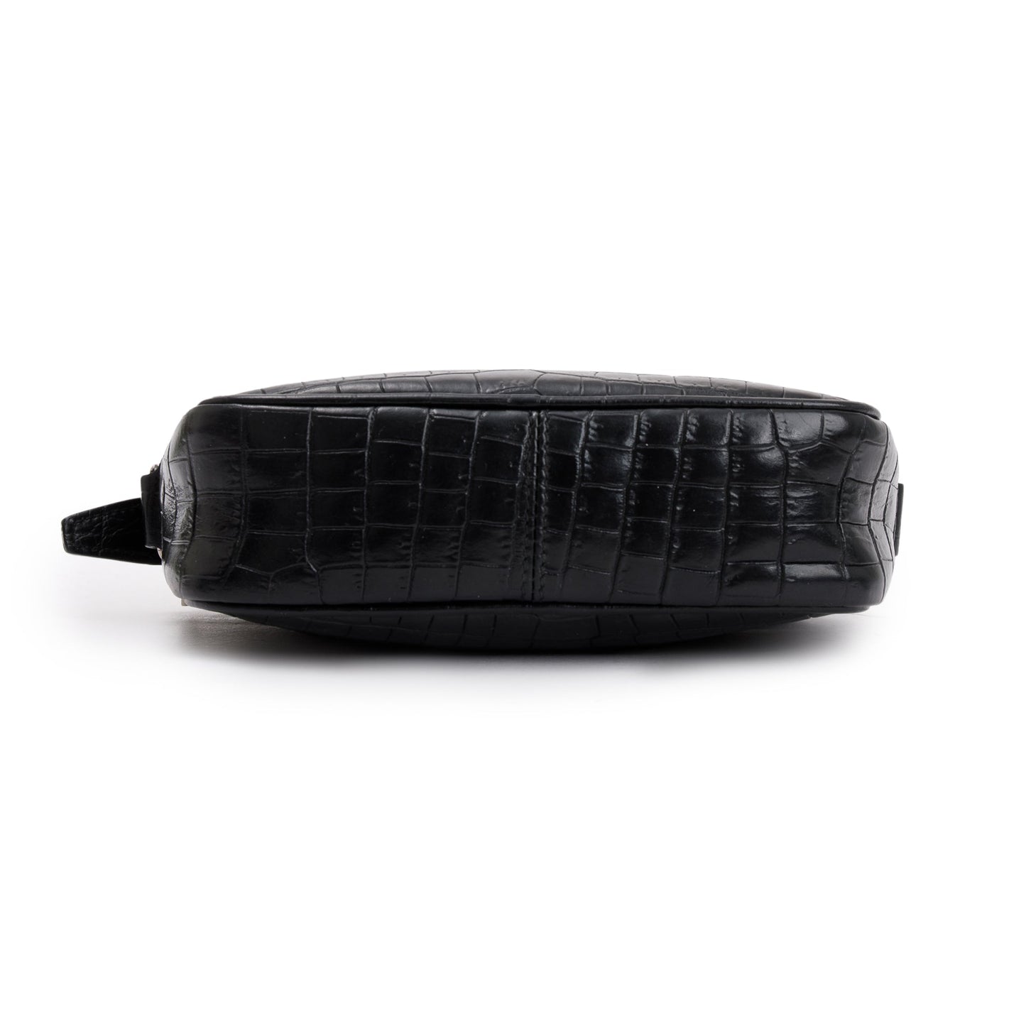 Saint Laurent 2021 Croc-Embossed Camp Camera Bag