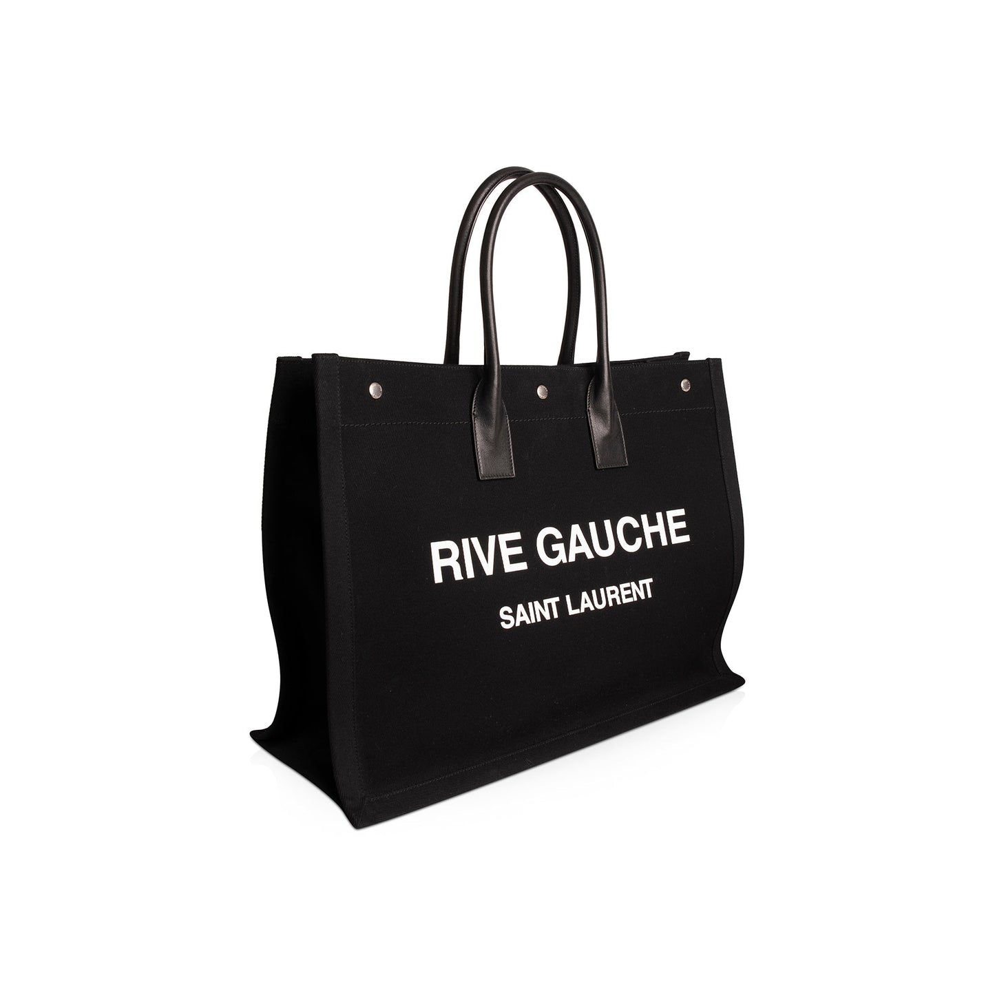 Saint Laurent 2021 Large Rive Gauche Canvas Tote