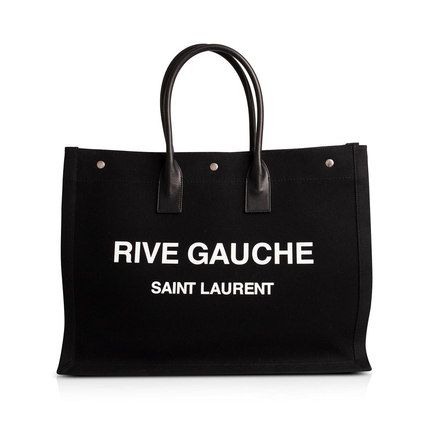 Saint Laurent 2021 Large Rive Gauche Canvas Tote