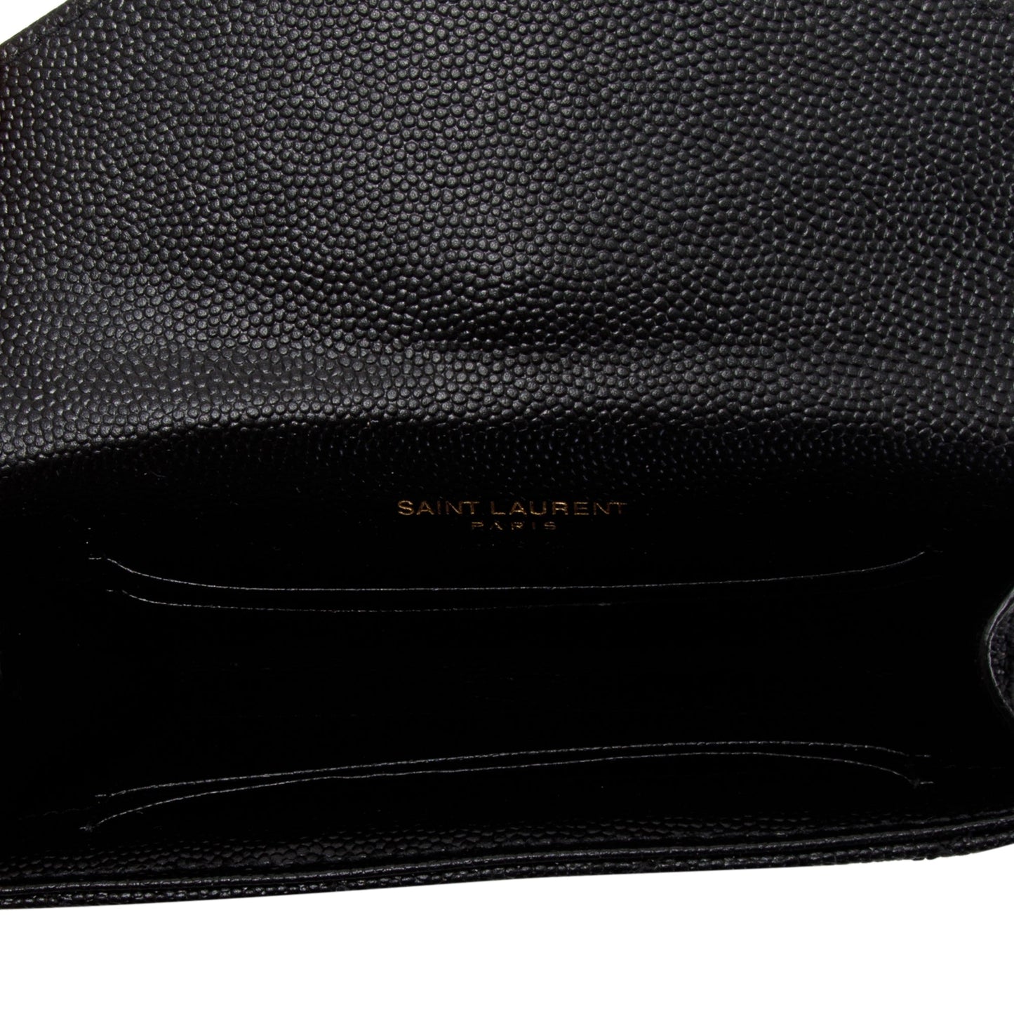 Saint Laurent 2021 Small Cassandre Matelasse Envelope Wallet