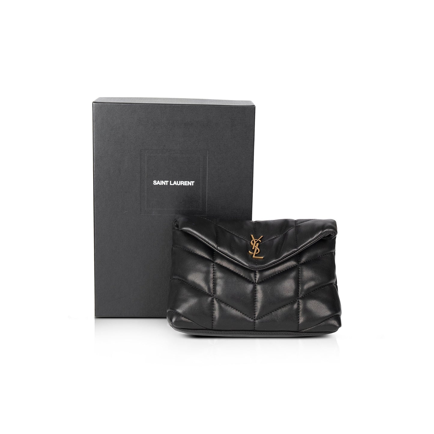 Saint Laurent 2021 Small Puffer Pouch