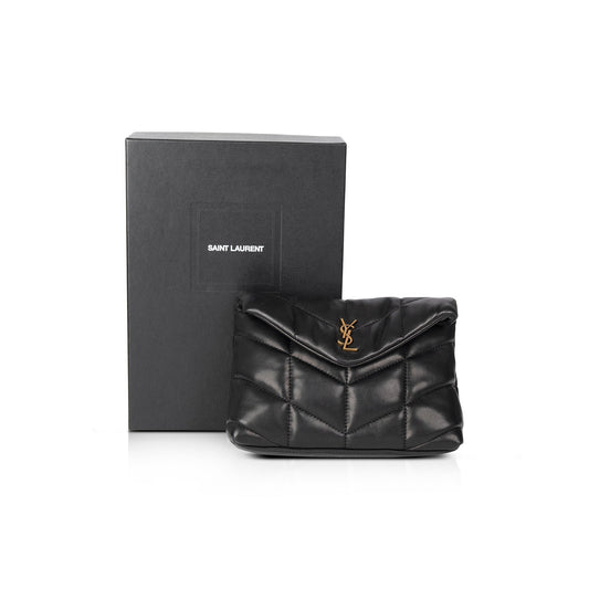 Saint Laurent 2021 Small Puffer Pouch