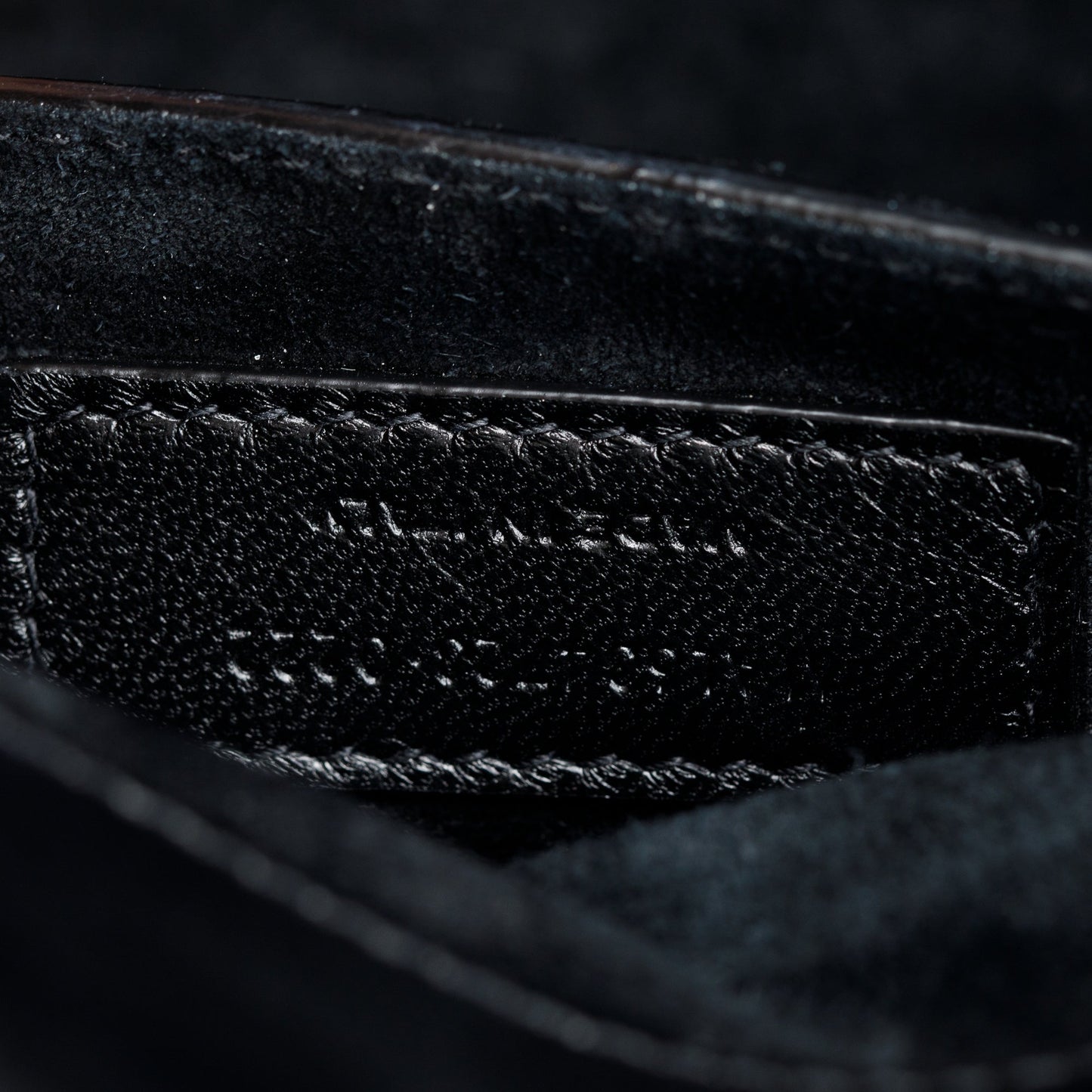 Saint Laurent 2022 Black Calfskin Leather Medium Sunset Handle Bag