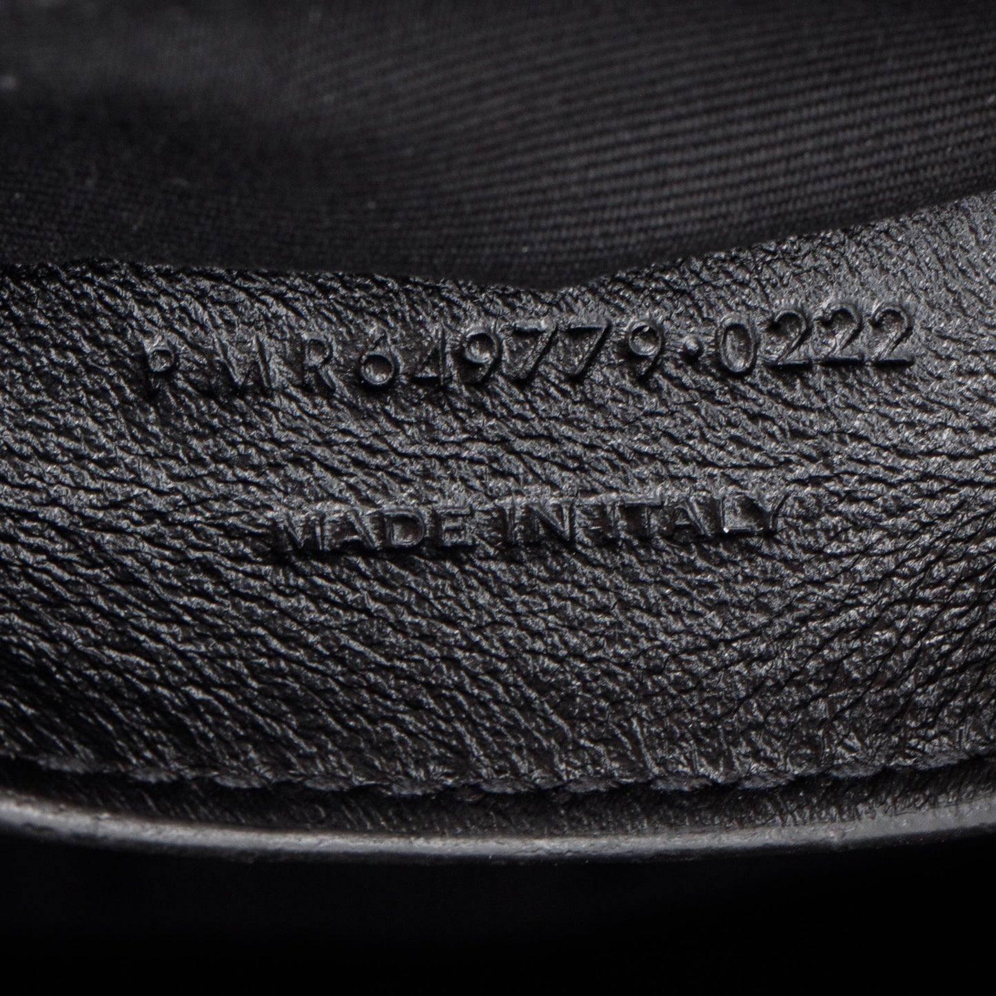Saint Laurent 2022 Black Grain de Poudre Leather 80's Vanity Bag