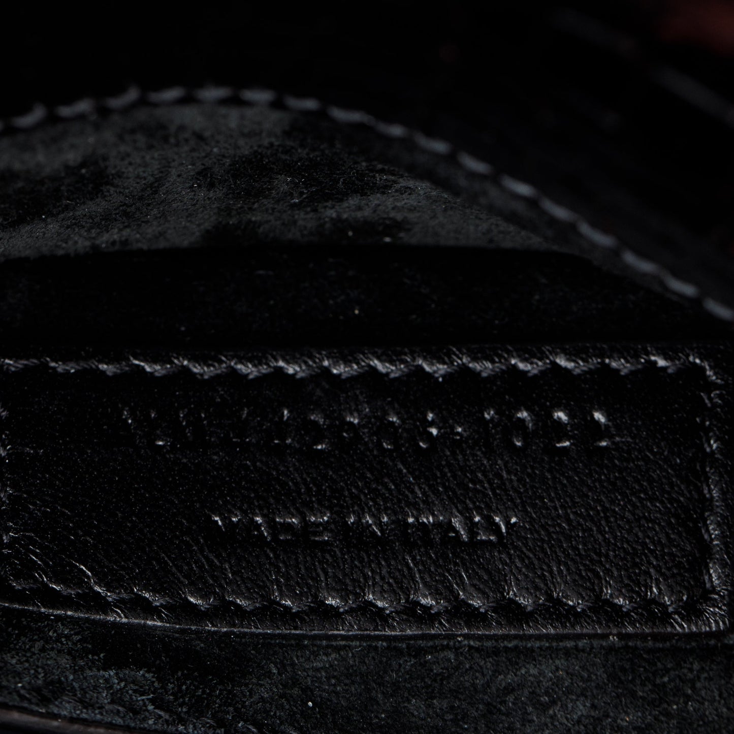 Saint Laurent 2022 Black Medium Crocodile Embossed Sunset Bag
