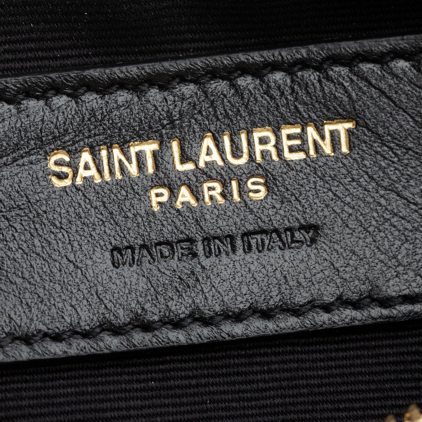Saint Laurent 2022 Ivory Quilted Lambskin Leather Small Sade Tube Bag