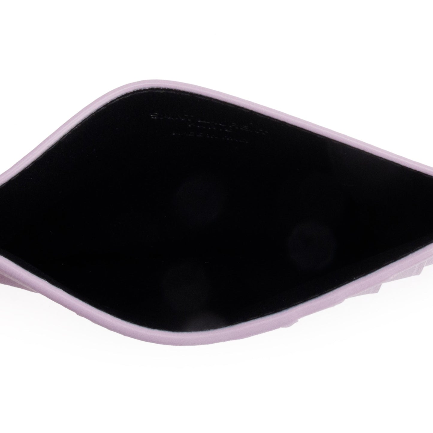 Saint Laurent 2022 Purple Denim Small Puffer Pouch