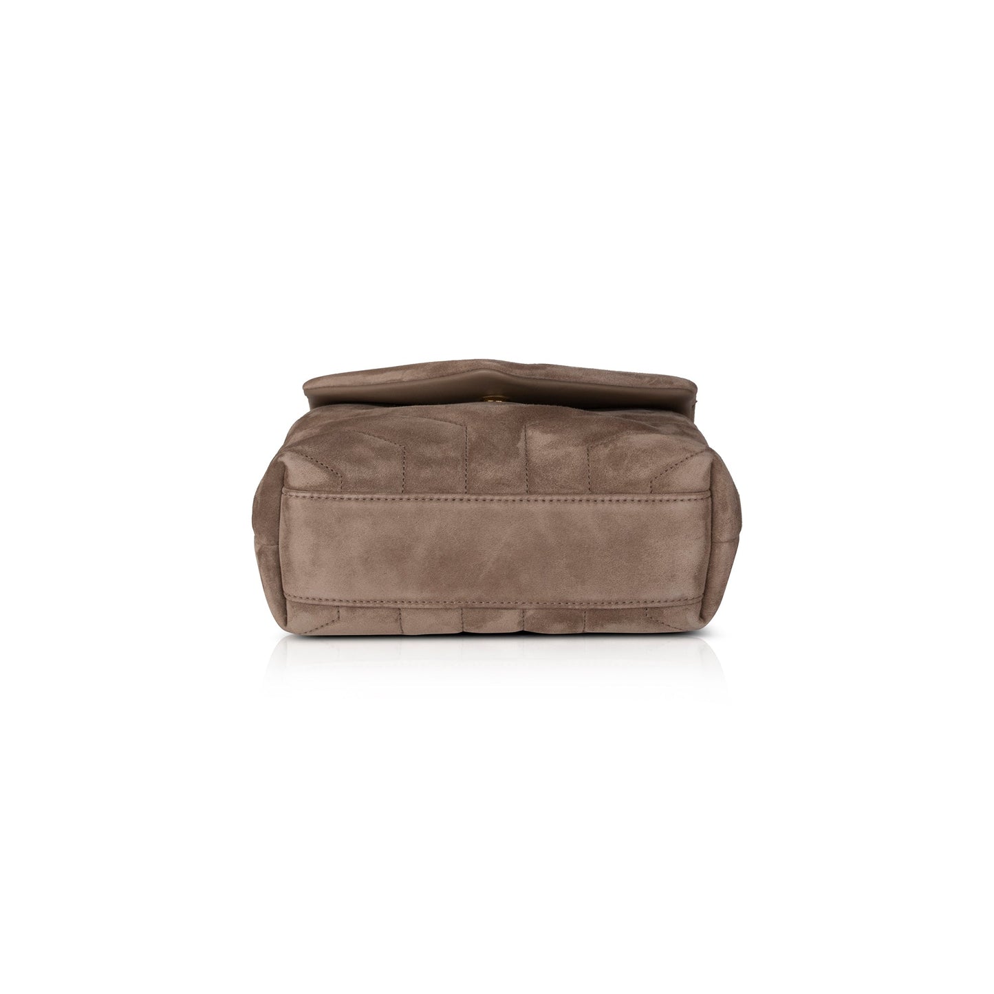 Saint Laurent 2022 Suede Toy Loulou Crossbody Bag