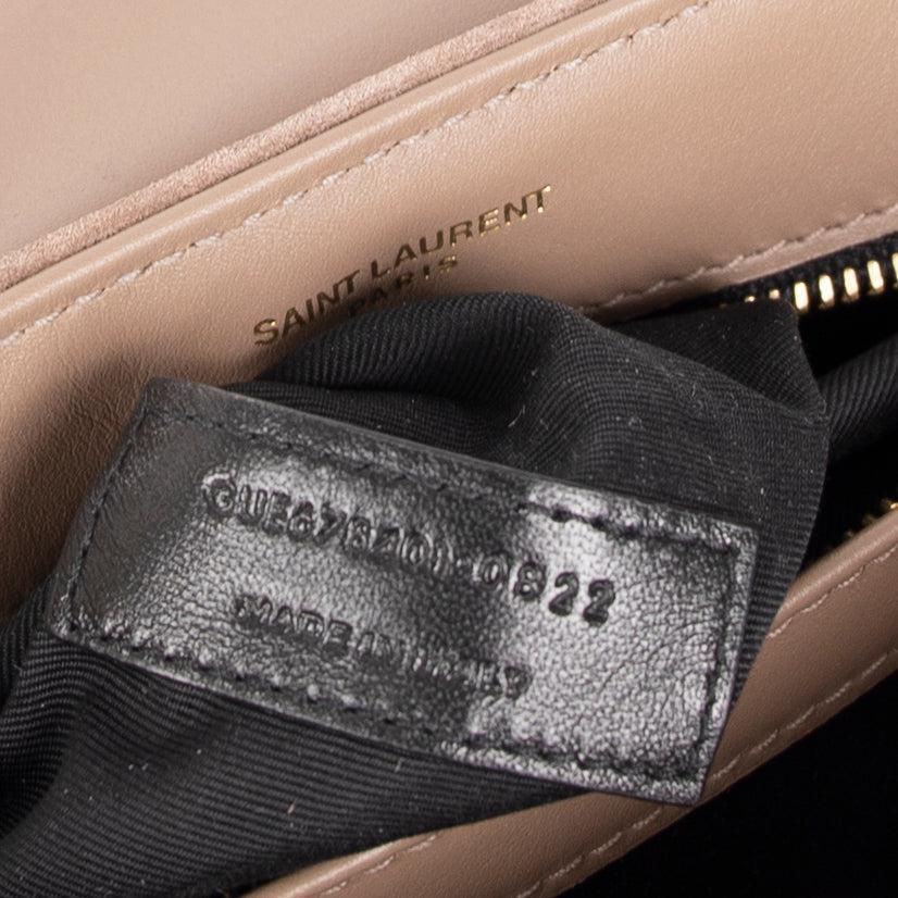 Saint Laurent 2022 Suede Toy Loulou Crossbody Bag