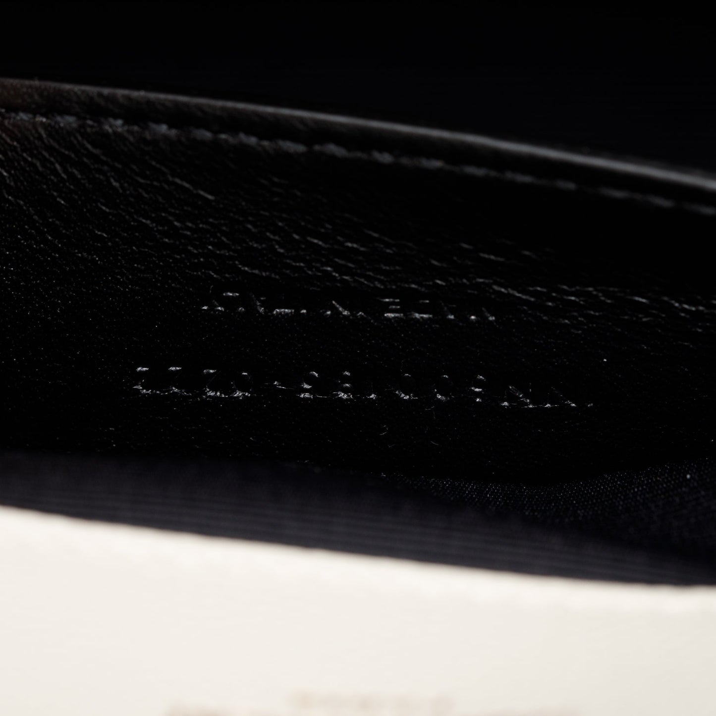 Saint Laurent 2022 White Quilted Grain De Poudre Leather Medium Envelope Chain Bag