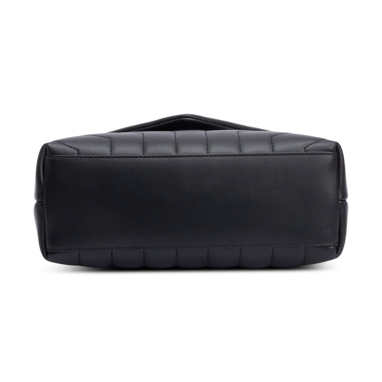 Saint Laurent 2024 Black Quilted Leather Small Loulou Shoulder Bag